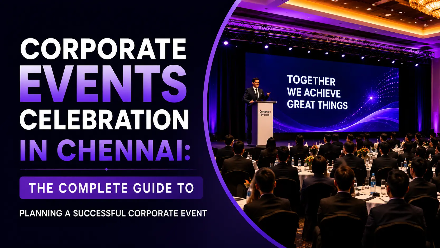 Corporate Events Celebration in Chennai:The Complete Guide to Planning a Successful Corporate Event