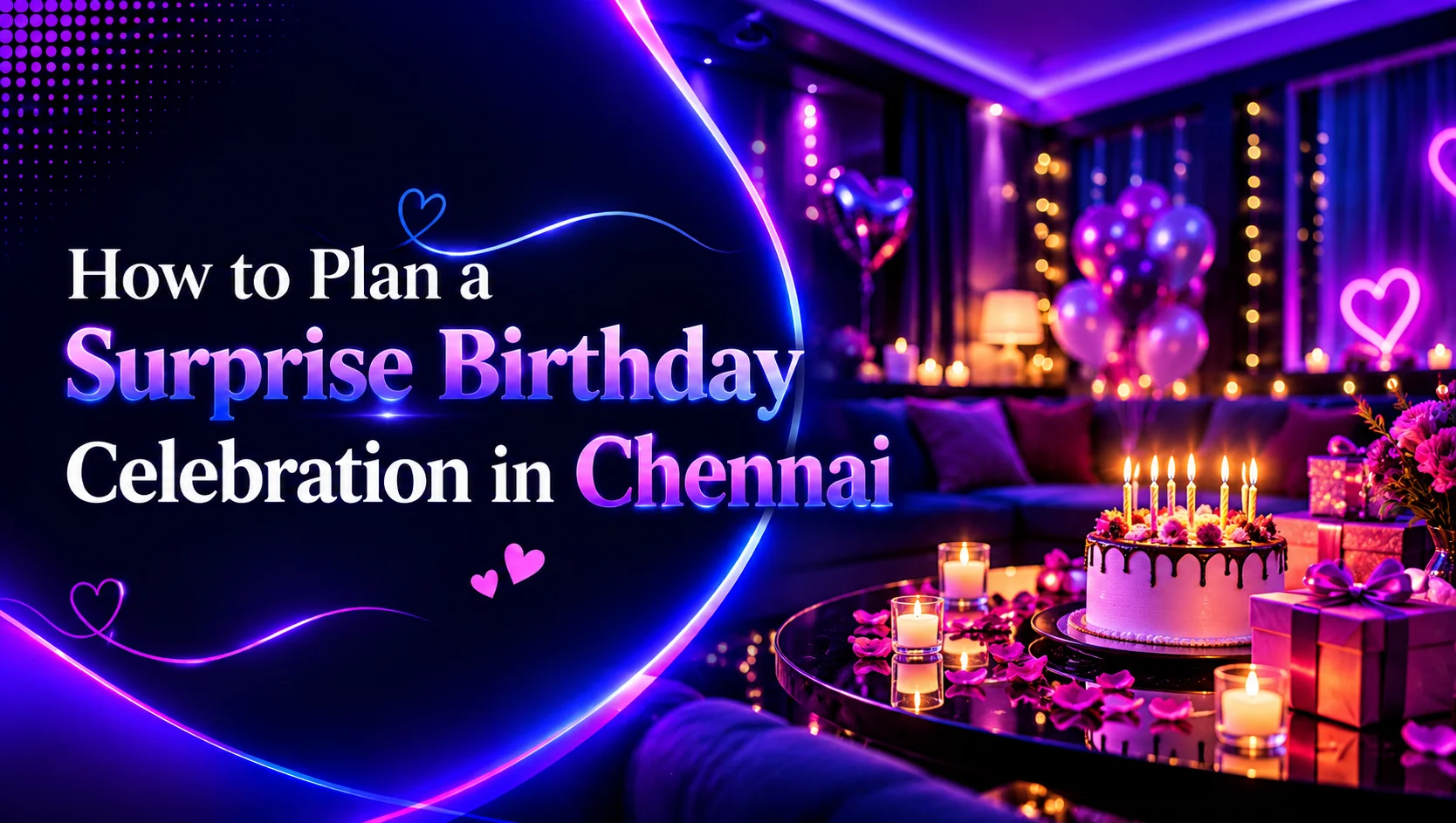How to Plan a Surprise Birthday Celebration in Chennai