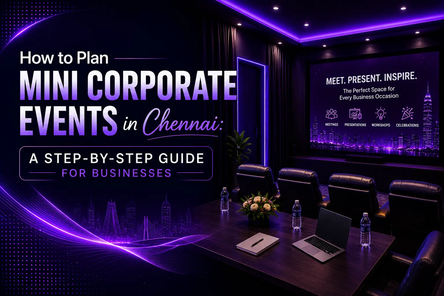 How to Plan Mini Corporate Events in Chennai: A Step-by-Step Guide for Businesses 
