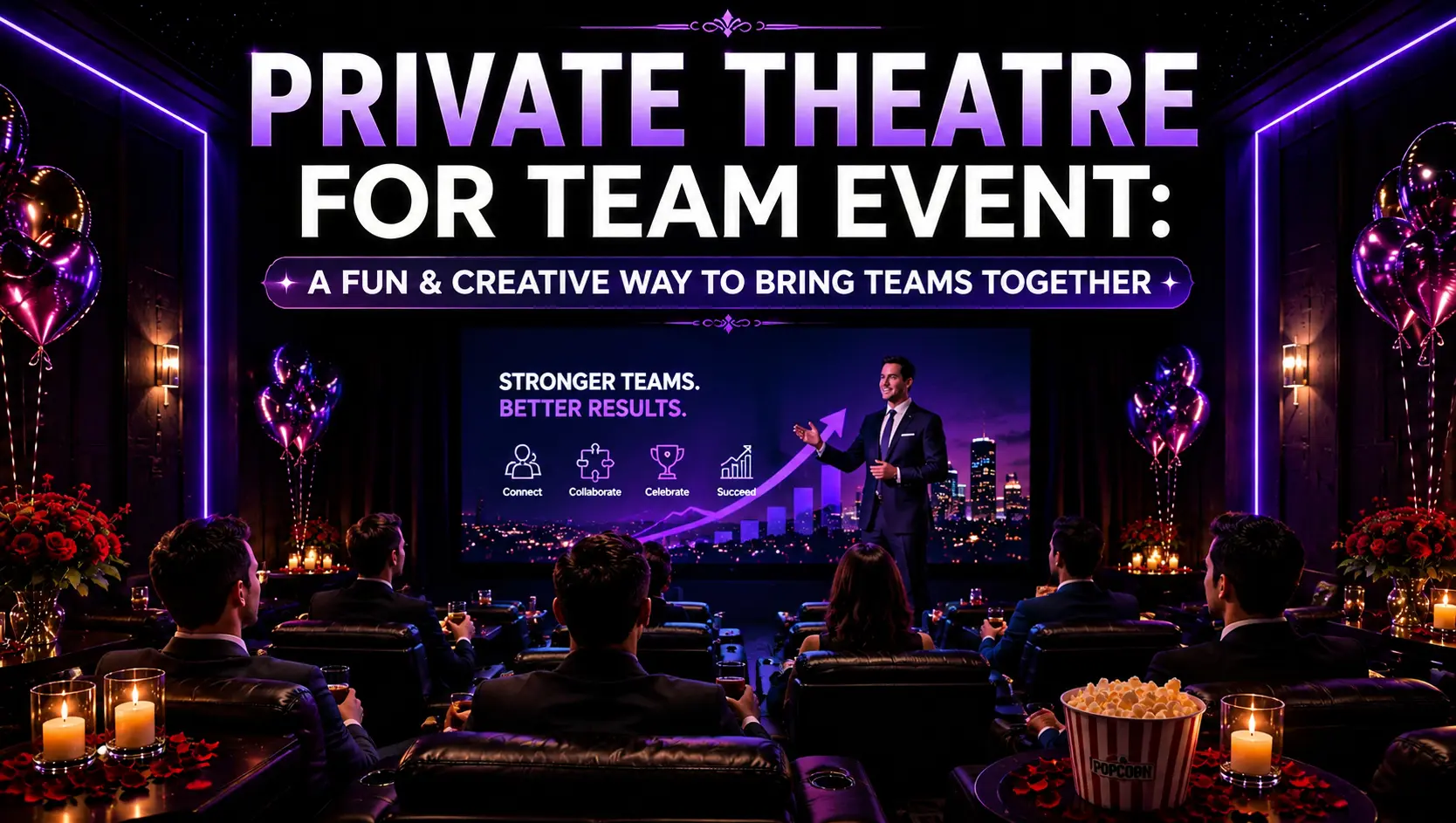 Private Theatre for Team Event: A Fun & Creative Way to Bring Teams Together