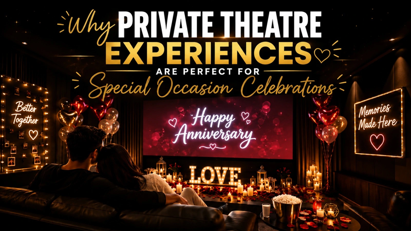 Why Private Theatre Experiences Are Perfect for Special Occasion Celebrations